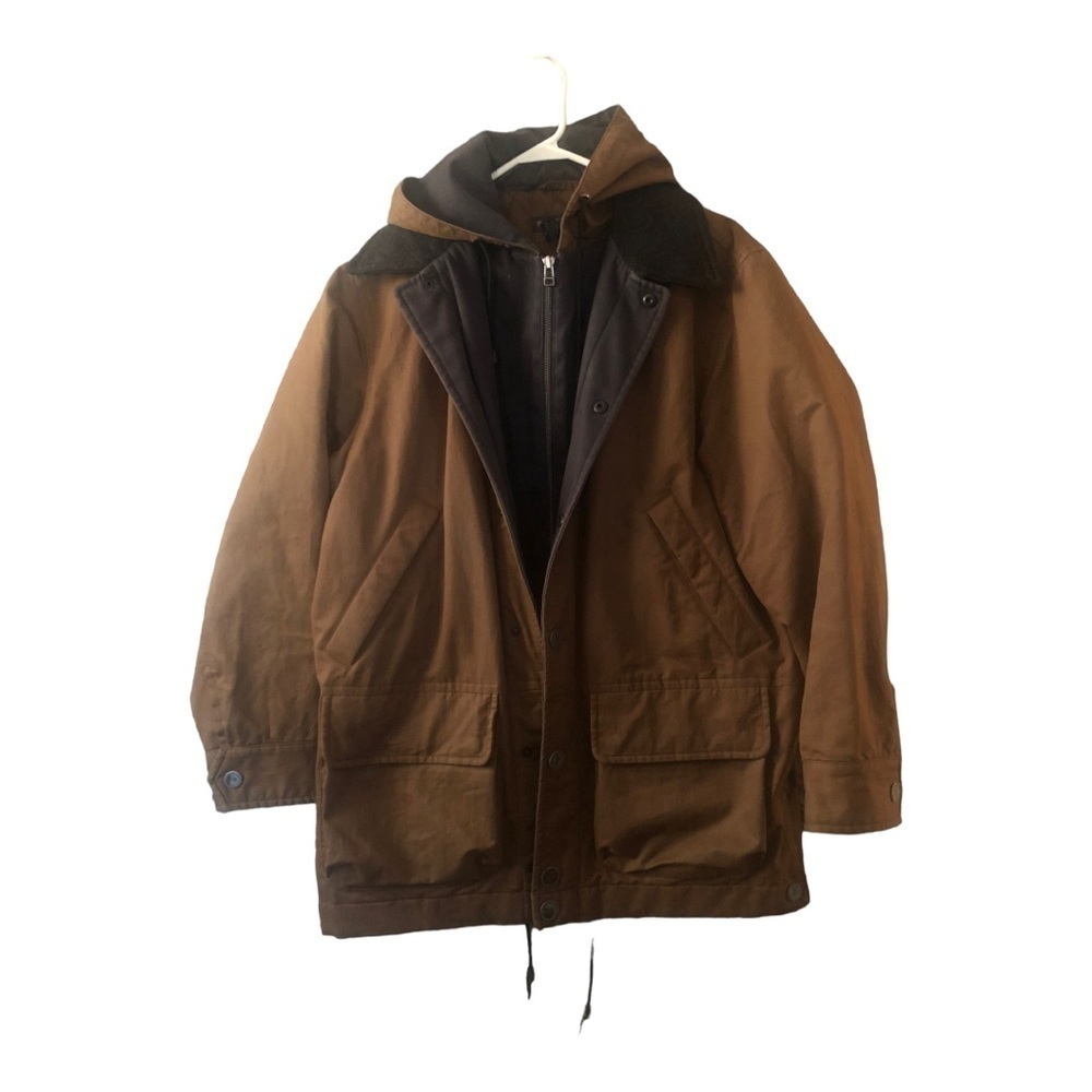 Men’s Tan Banana Republic Coat Size XS in Excellent Used Condition
